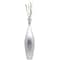 Uniquewise Uniquewise Tall Silver Bamboo Trumpet Vase - 43 Inch Modern Decorative Accent for Living Spaces QI003889.SI - alternate 8